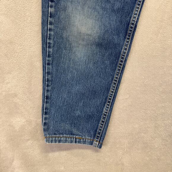 VTG Levi's 512 Women's 12R Short Slim Fit Tapered Leg High Rise Denim 90s USA - Picture 5 of 14